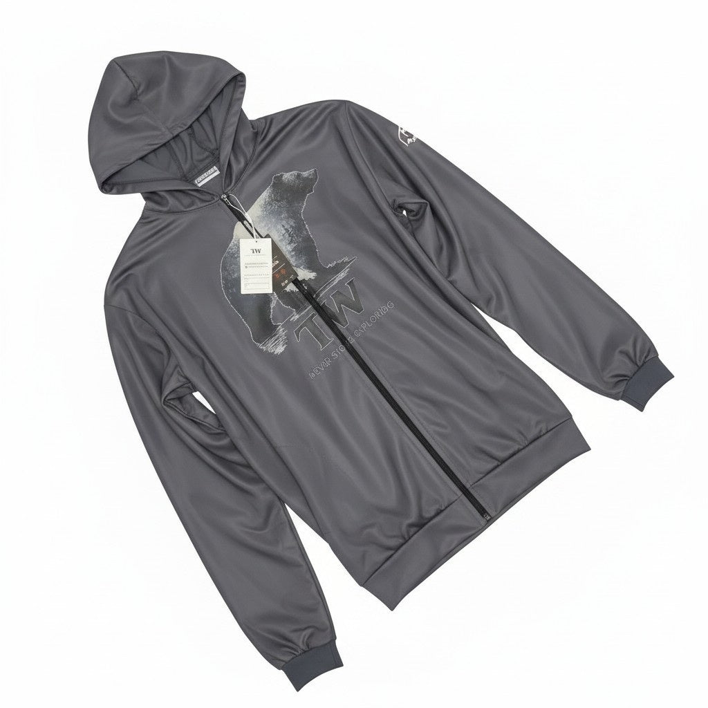 Casaco Comfort TW Urso — Cinza