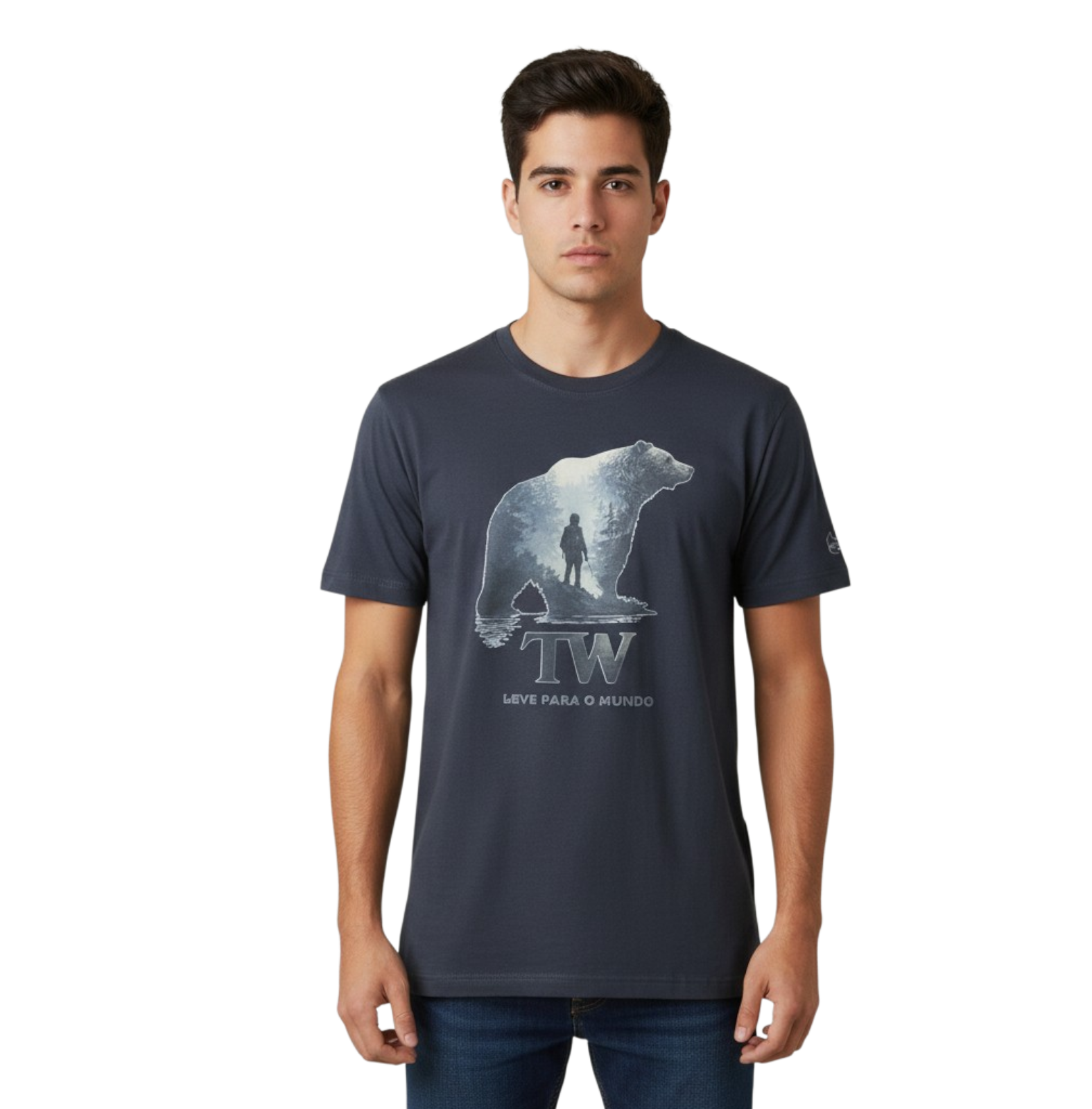 Camiseta TW Urso - Leve para o Mundo