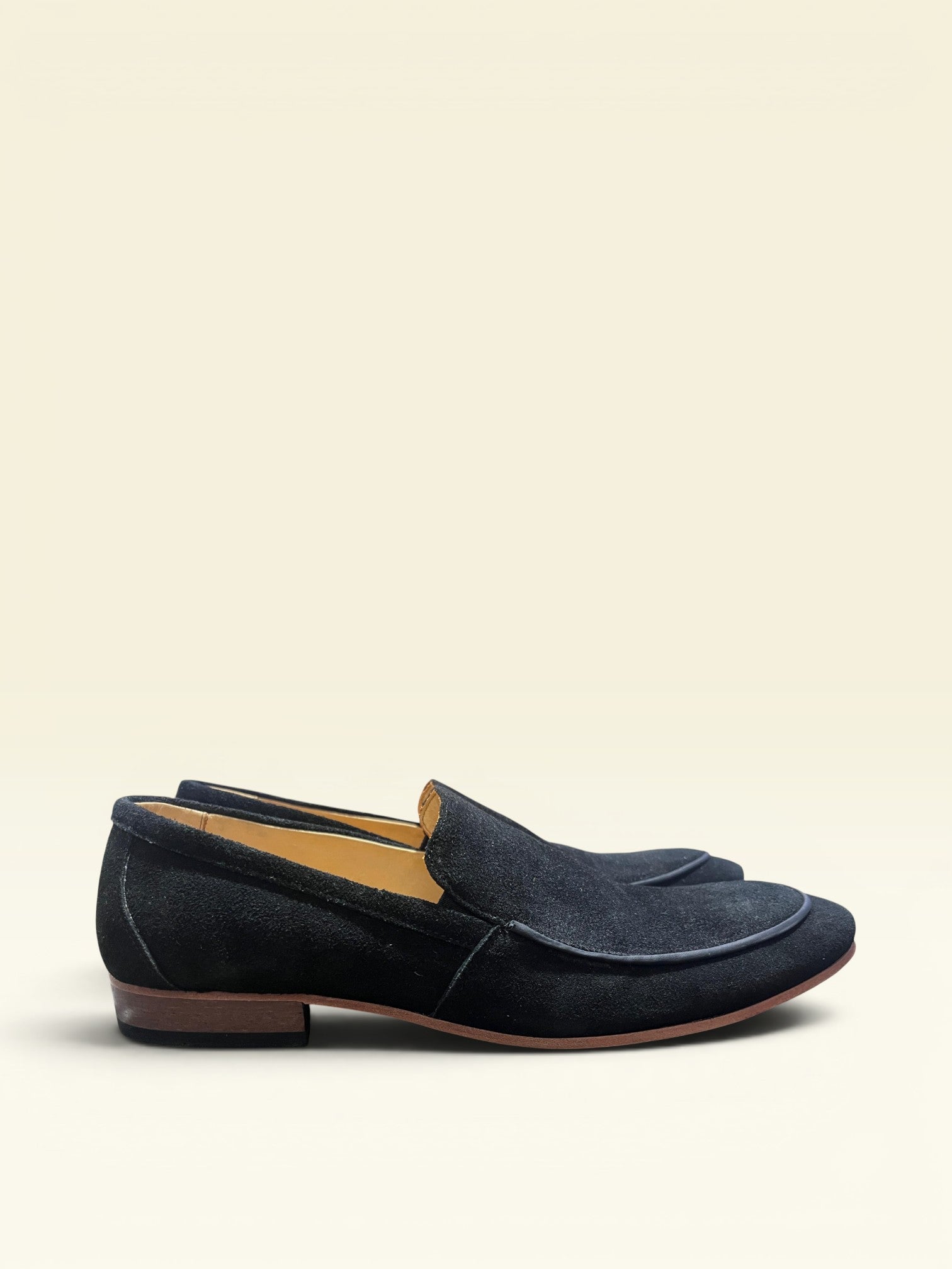 Loafer TW Camurça Preto - Leve para o Mundo