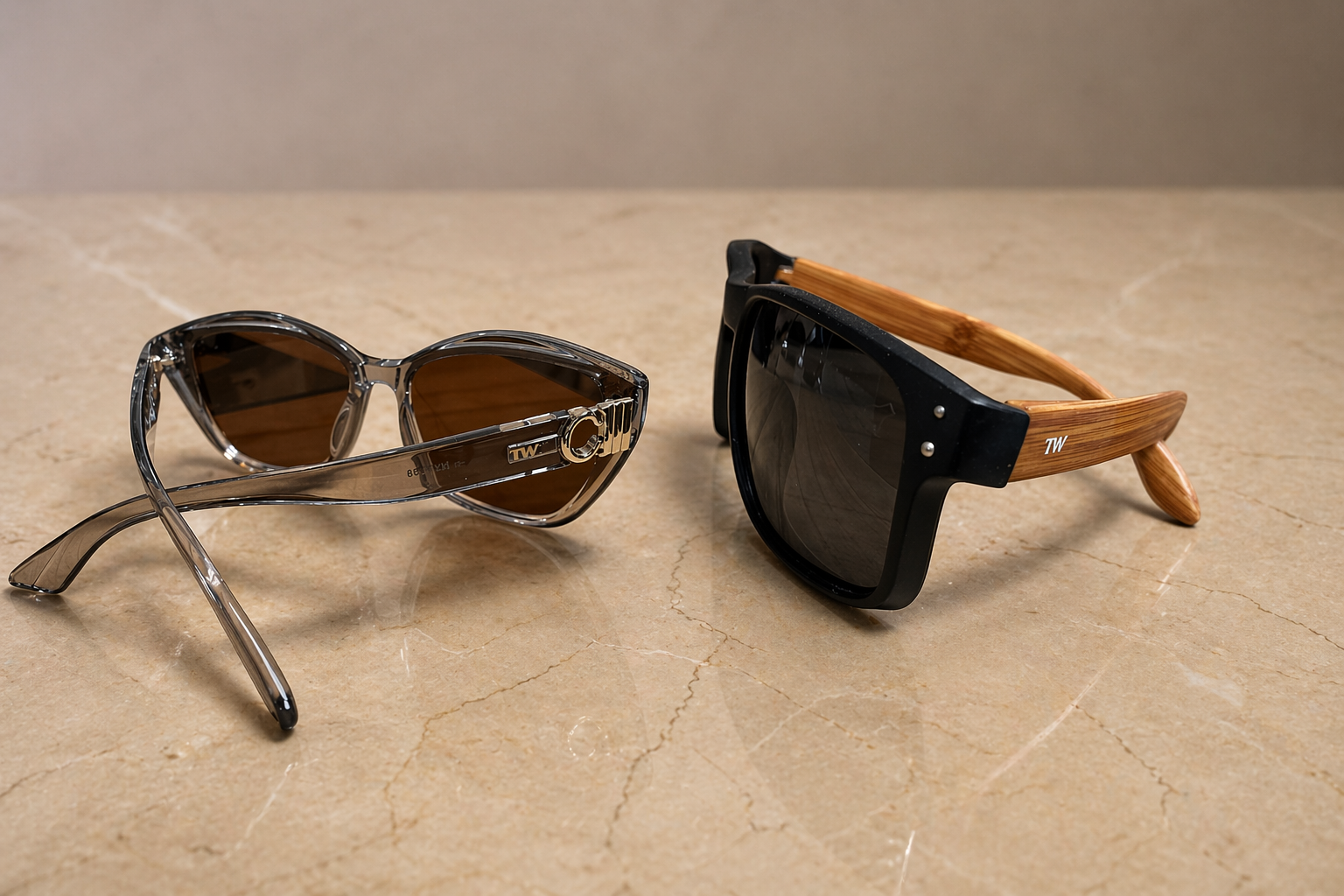 Kit Dia dos Namorados TW Eyewear Premium — 2 Óculos + Case + Flanela